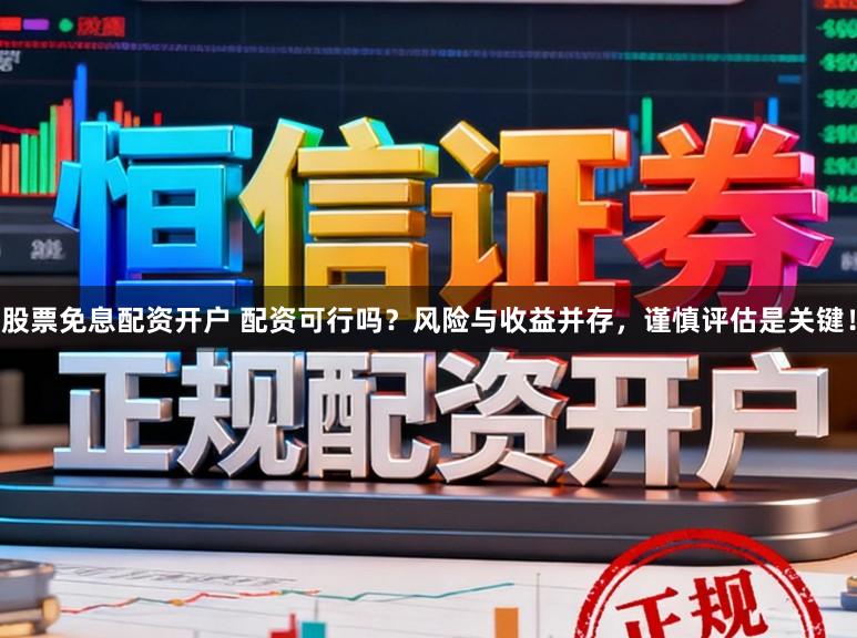 股票免息配资开户 配资可行吗?风险与收益并存,谨慎评估是关键!