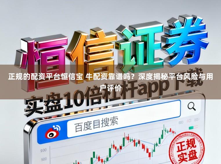 正规的配资平台恒信宝 牛配资靠谱吗？深度揭秘平台风险与用户评价