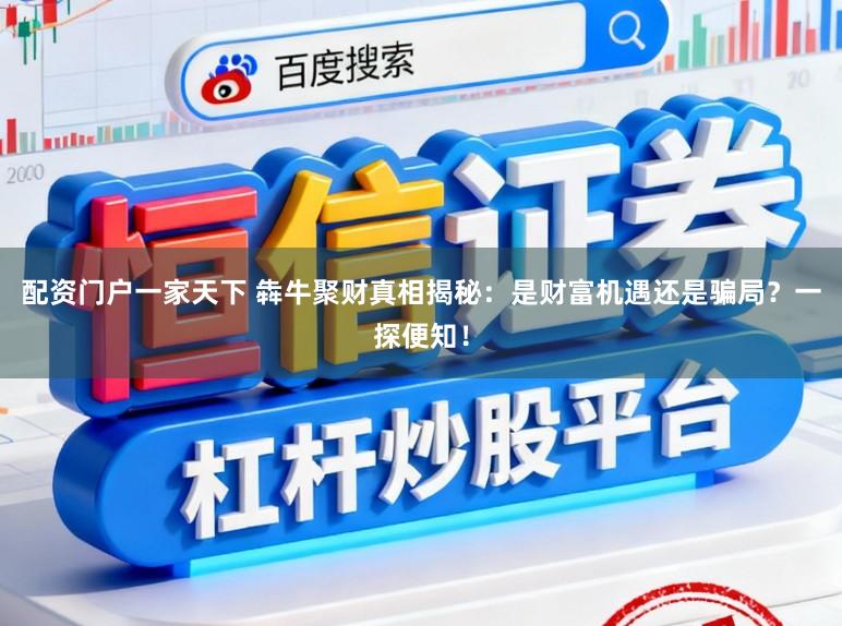 配资门户一家天下 犇牛聚财真相揭秘:是财富机遇还是骗局?一探便知!