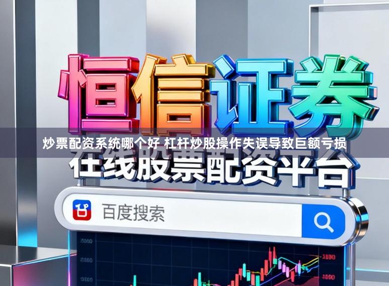 炒票配资系统哪个好 杠杆炒股操作失误导致巨额亏损
