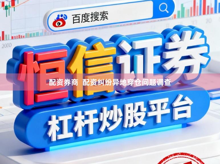 配资券商  配资纠纷异地穿仓问题调查