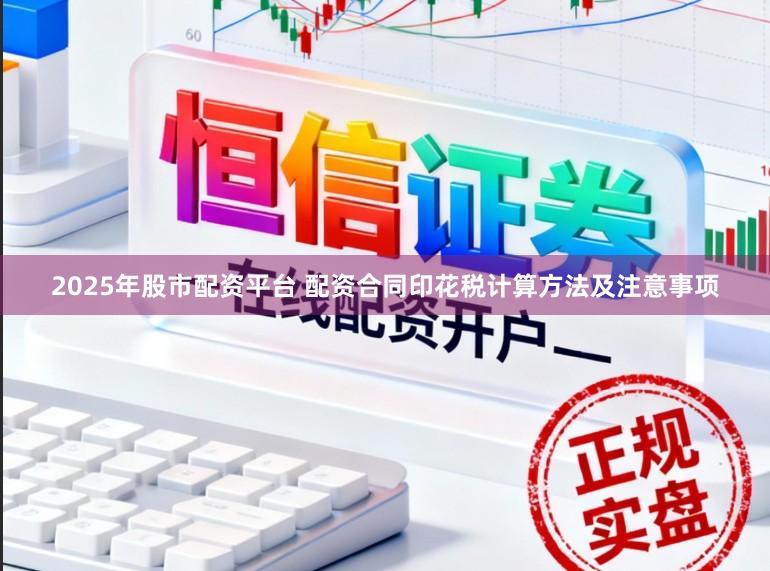2025年股市配资平台 配资合同印花税计算方法及注意事项